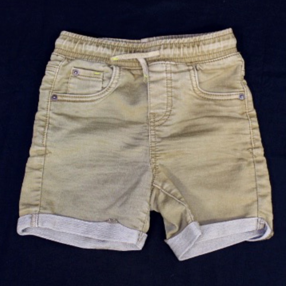 Drawstring Khaki Shorts